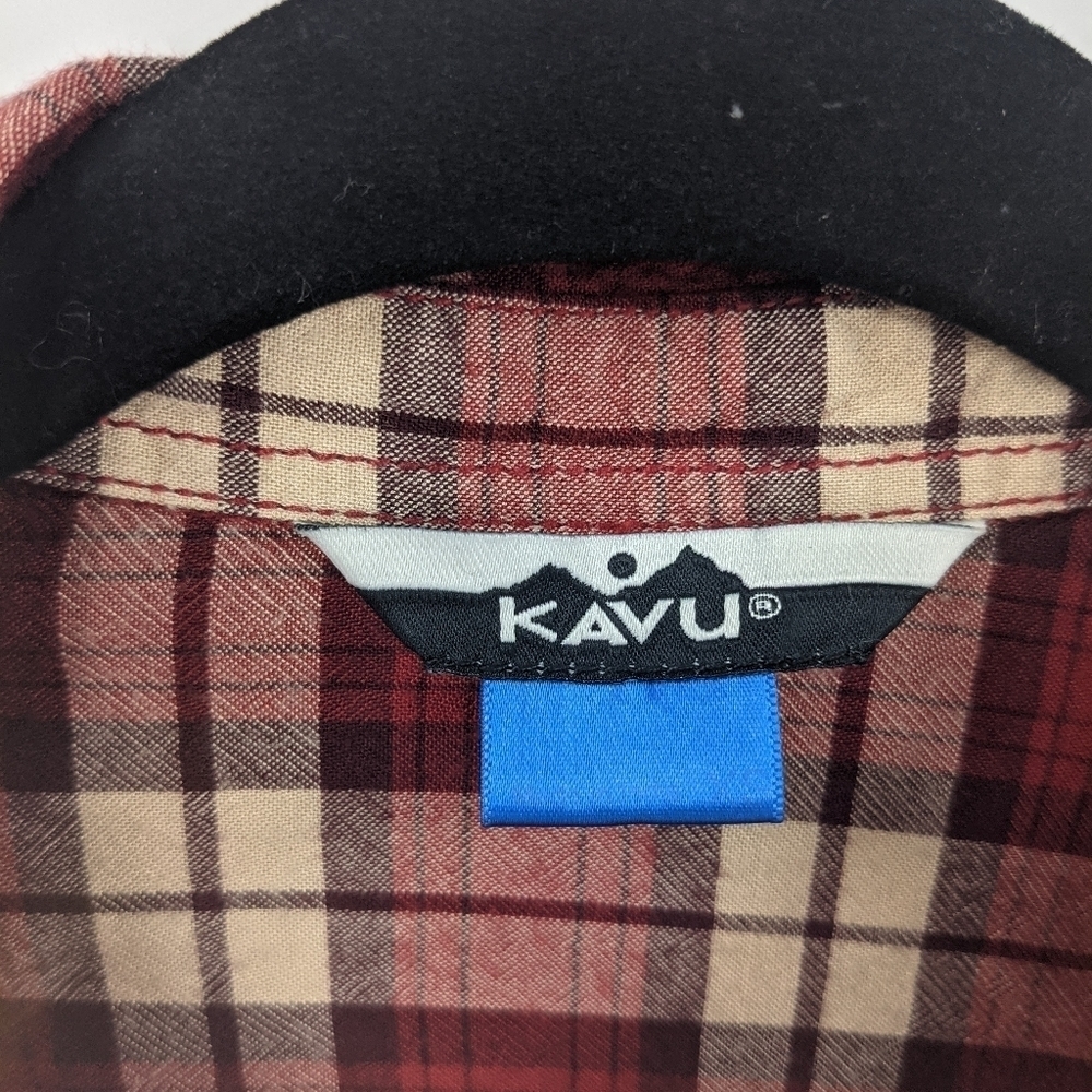 KAVU Plaid Button Long Sleeve Shirt - Picture 3 of 6